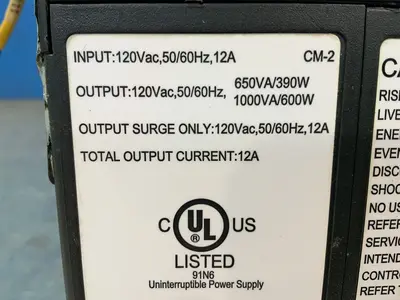Used _UNKNOWN_ _UNKNOWN_ Uninterruptible Power Supplies Ohio US | HGR 24 #1373273