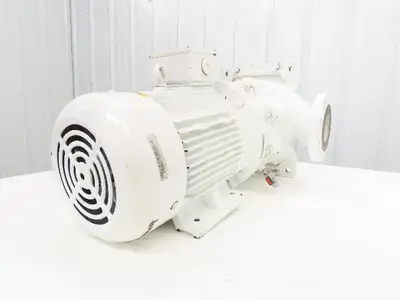 Egger Turo T51-80 VF6 Vortex Slurry Pump Recessed Impeller Metric Flange 4Hp 3PH