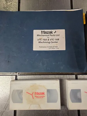 MAZAK VTC-16 MANUALS Tooling | GMT (6)