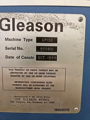 USED GLEASON GP130