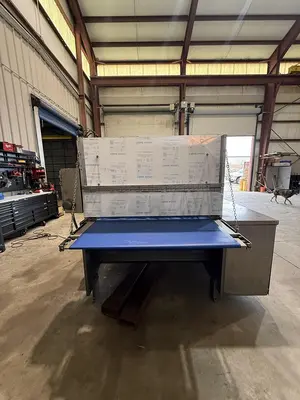 APV 48" Two Roll Extruder with Ultrasonic Guillotine Cutter