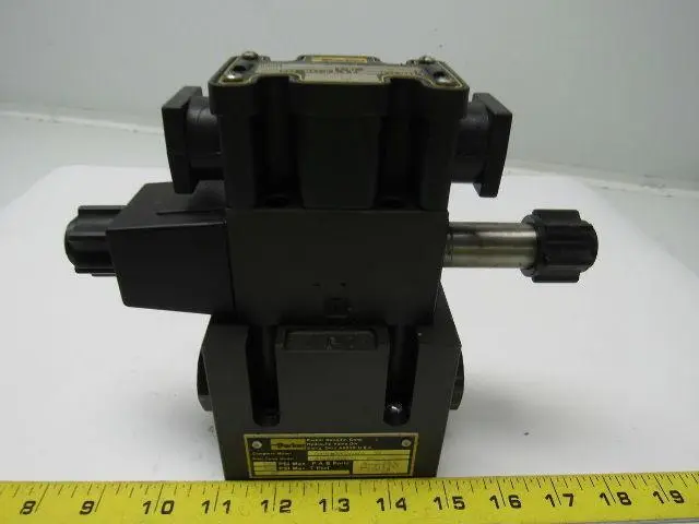 Parker Complete Mod D31VW20D4NYCF Pilot Valve Mod D1VW20DNYCF Hydraulic Valve