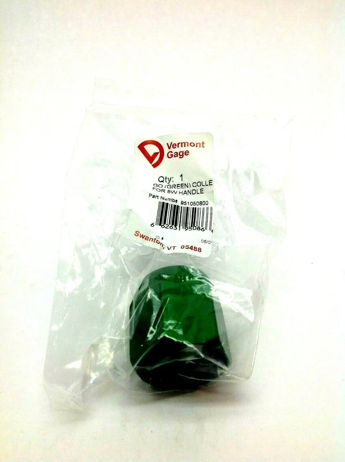 NEW VERMONT GAUGE GREEN COLLET FOR 8W HANDLE