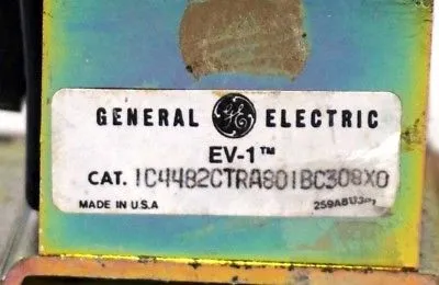 USED GENERAL ELECTRIC IC4482CTRA801BC308X0 CONTACTOR