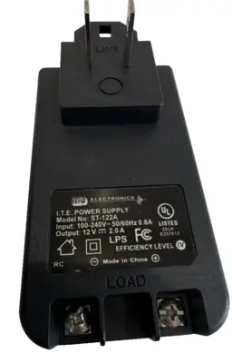 NEW MG ELECTRONICS ST-122A SWITCHING POWER SUPPLY 12V ST122A