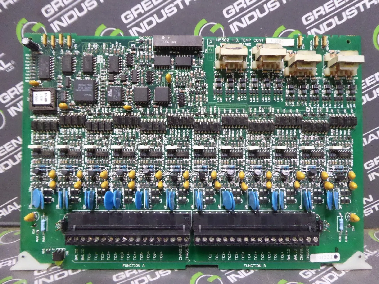 Barber Colman A-60063 M5500 HD Temperature Control Card MACO 6000 Used