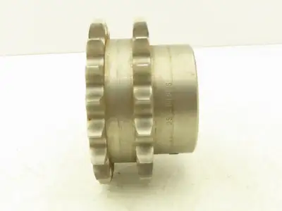 Martin DS12B18SS Stainless Double Roller Chain Sprocket 18-Tooth 3/4"P 30mm Bore