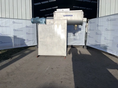 200L S/S Gardner U-Trough Mixer