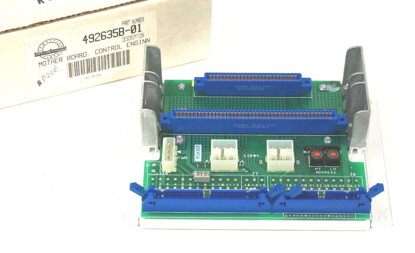 NEW SNYDER GENERAL 492635B-01 MOTHERBOARD 492635B01