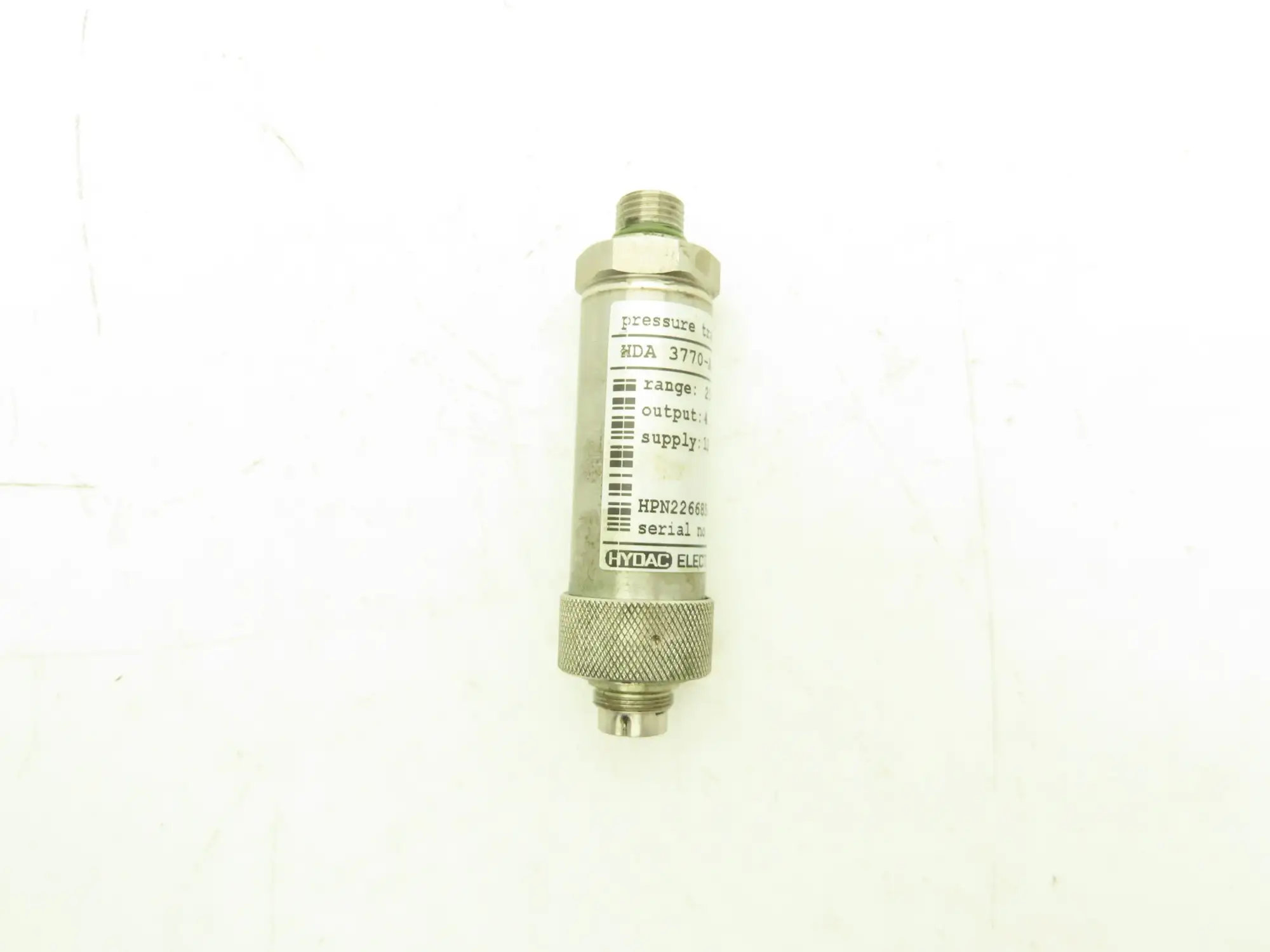 Hydac Electronic HDA 3770-A-250-188 Hydraulic Pressure Transducer 250 Bar 12-30V