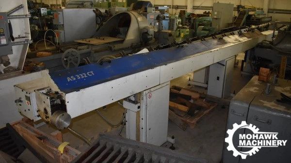 1.265” X 243” (20’3”) IEMCA “AS332CT” AUTOMATIC MAGAZINE BAR LOADER w/UPPER BAR MAGAZINE - NOISE REDUCING SHIELDS