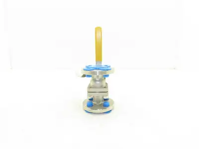 FlowTek F15 1/2" 150 Flanged 2pc Stainless Ball Valve 275psi 316SS/CF8M TFM-1600