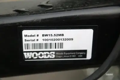 New | in-Stock 2026 WOODS BW15.52 Flex-Wing Rotary Cutters Pennsylvania US | Zimmerman Farm Service #1409964