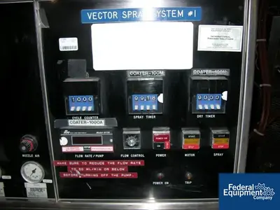 USED Freund-Vector VECTOR COATING PAN PUMP