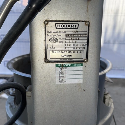 20 L Hobart A200 Change Pan Mixer