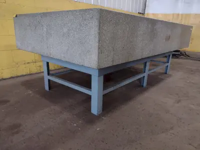 8' X 4' X 14" CHALLENGE PRECISION LAYOUT INSPECTION GRANITE TABLE: STOCK #23799