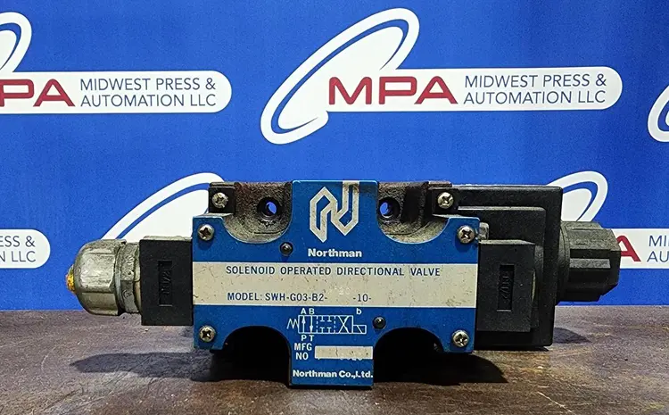 Used NORTHMAN SWH-G03-B2-A120-10 Solenoid Valves Michigan US | Midwest Press and Automation #1341170