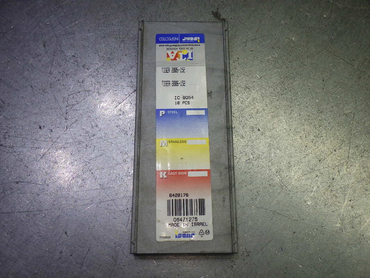 Iscar Carbide Inserts QTY10 TIGER 2006-152 IC354 (LOC2563A)