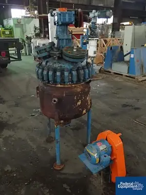 USED Pfaudler 20 Gal Pfaudler Reactor, 316 S/S, 300/150#