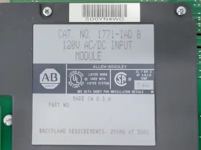 NEW ALLEN BRADLEY 1771-IAD-B