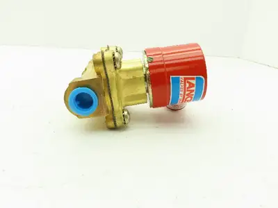 Skinner Lancer 4LD2LB5102 Solenoid Valve 2-Way NC 120V 100 PSI 3/8"NPT Hot Water