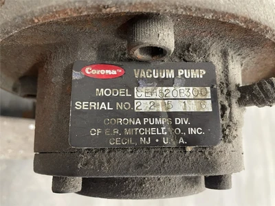 25 HP Corona Two Stage Vacuum Pump