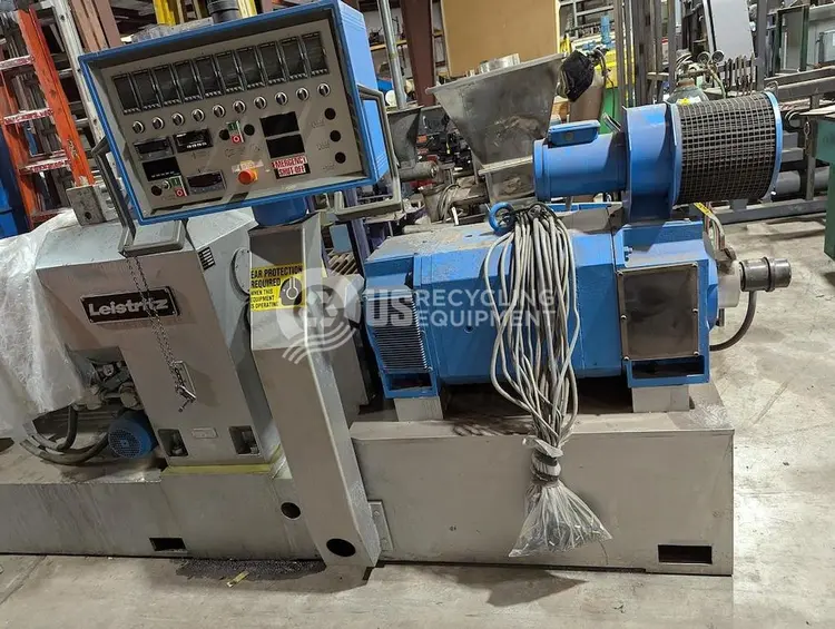 Used LEISTRIZ ZSE 60 GL-36D TWIN SCREW EXTRUDER SYSTEM Extruders Georgia US | US Recycling Equipment #475558