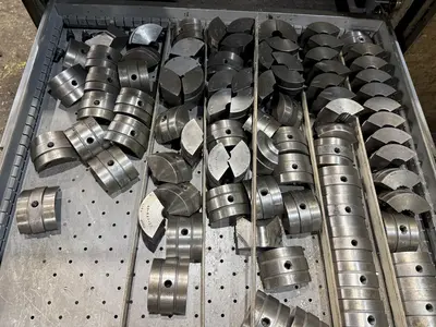 WARNER & SWASEY ASSORTED COLLET PADS / HOLDERS : STOCK #23547