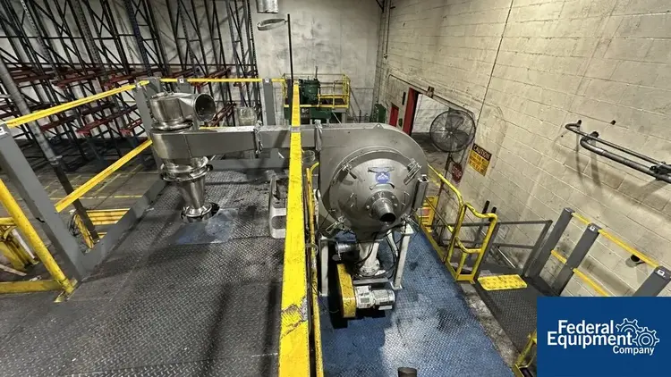 Used SWECO 30" Sweco Turbo-Screen Classifier, Model TS-30, S/S, 7.5 HP Vertical Air Classifying Mills Ohio US | Federal Equipment Company #183567