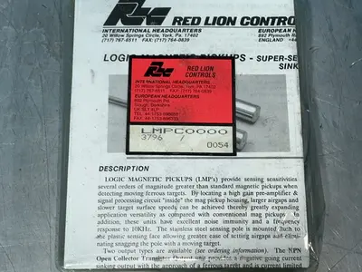 New | in-Stock RED LION CONTROLS LMPC0000 Proximity Sensors Ohio US | HGR 24 #1488519