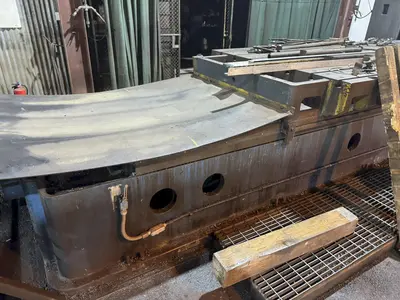 15 HP 68" X 168" ROCKFORD DOUBLE SIDED PLANER MILL. STOCK # 1214225