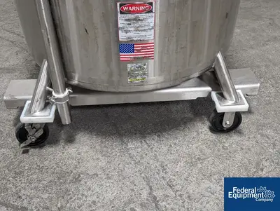 USED DCI Used 600 liter DCI Jacketed Receiver Vessel, Hastelloy C22, 45/150#
