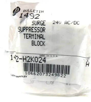 LOT OF 6 NEW ALLEN BRADLEY 1492-H2K024 TERMINAL BLOCKS SER.A 1492H2K024