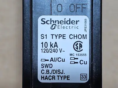 New | in-Stock SCHNEIDER ELECTRIC CHOM120 Switchgears British Columbia CA | Lenmark #1438324