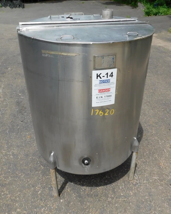 Used WILL FLOW MIXING TANK 525 GALLON Stainless Steel Tanks New Jersey US | Champion Trading Corporation #1269539