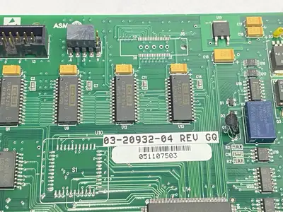 Used ASM Rev GQ Control Board 64-20932 Printed Circuit Boards (PCB) Michigan US | Maverick Industrial Sales #1392234