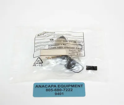 Amphenol Tuchel Electronics C091 31F105 100 2 Wire & Cable Connectors | ANACAPA EQUIPMENT BROKERS, INC (1)