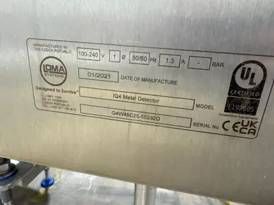 Used LOMA IQ4 Checkweighers - Combination Metal Detector Illinois US | M&M Equipment Corp. #1267158