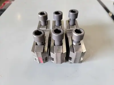 Lathe Chuck Top Jaws 3-3/4" x 2-1/4" x 1" (Set of 3)