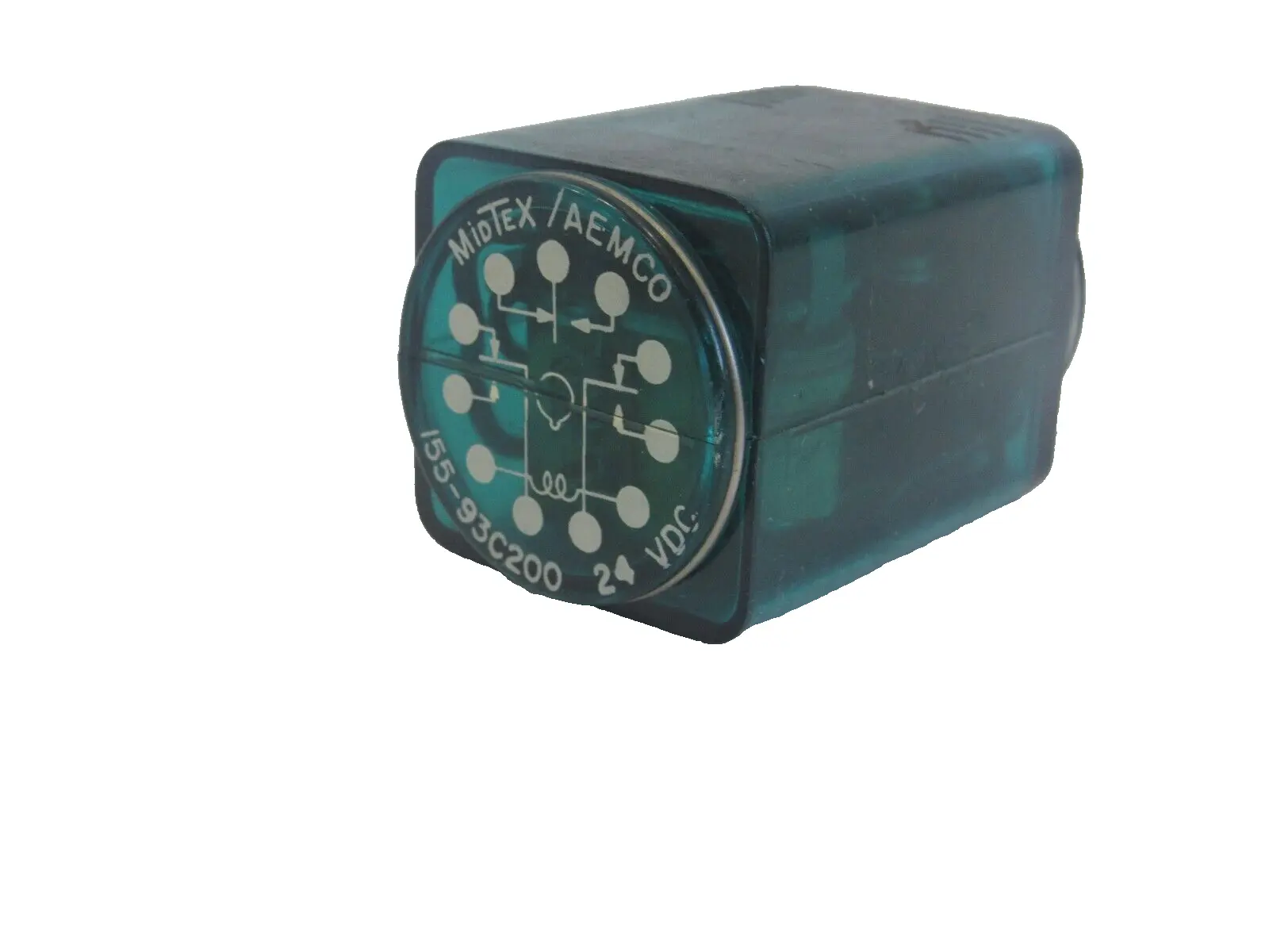 NEW MIDTEX 155-93C200 RELAY 24VDC 15593C200