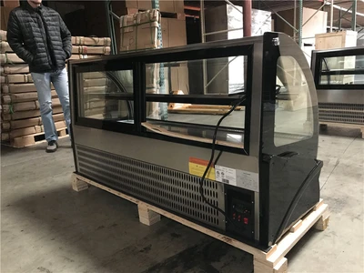 171-0285 Desktop Full Service Self Contained Bakery Case Cooler