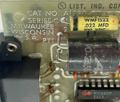 USED ALLEN BRADLEY A1220 LOGIC BOARD SERIES C X-462617