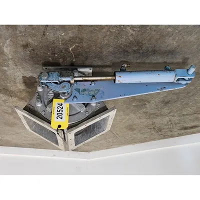 Used 8" Semco Square Aluminum Body 2-Way Pneumatic Diverter Valve