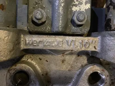 USED WEY PNEUMATIC KNIFE  GATE VALVE