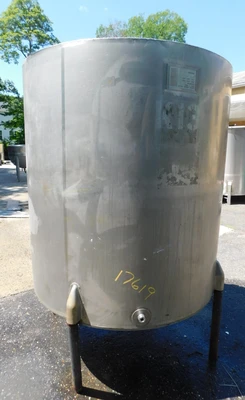 Used WILL FLOW 525 GALLON Stainless Steel Tanks New Jersey US | Champion Trading Corporation #1183797