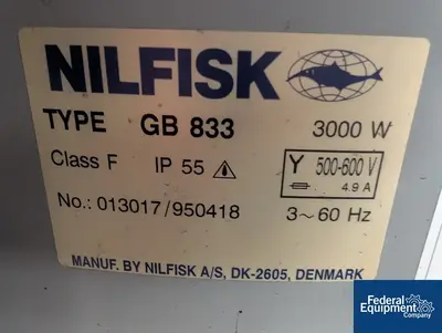 USED Nilfisk Nilfisk Vacuum, Model GB833