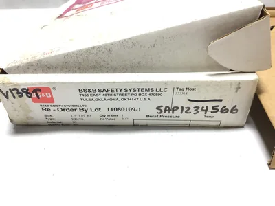 BS & B Safety Systems RB-90 1.5″ Rupture Disk 11080109-1