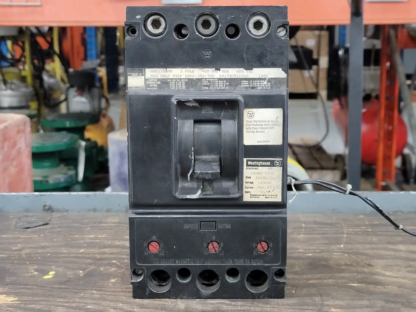 USED 1986 WESTINGHOUSE LBB3700MW