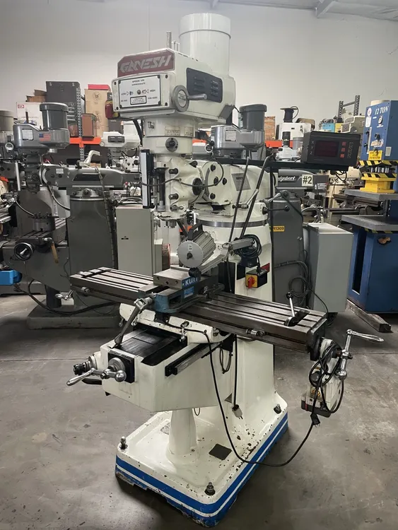 Used GANESH GMV2 Vertical Mills California US | Wheeler Machinery Sales #1513729