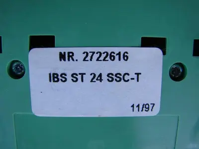 USED PHOENIX CONTACT IBS ST24 SSGT